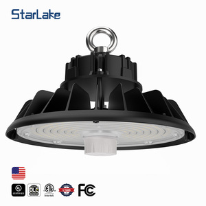 Ohio 5000K & 4000K IP65 120V-240V-277V-347V UFO HighBay <b>Light</b> 100W-200W-250W Best Price <b>Motion</b> <b>Sensor</b> for Warehouse Use - Product Image 1