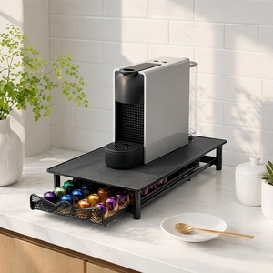 Organizador de Cápsulas de Café <span class=keywords><strong>Nespresso</strong></span> Original para 40 Unidades - Base Antideslizante para Escritorio y Hogar, Diseño Minimalista - Product Image 3