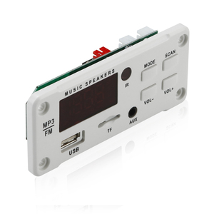 Mini amplificador de 50W con decodificador <span class=keywords><strong>Bluetooth</strong></span> MP3 WMA 9V-12V 6,5mm micrófono FM Radio TF USB Car Audio reproductor de música manos libres coches - Product Image 2