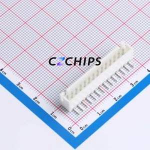 ZX-XH2.54-14PWZ Wire-to-Board Pin Header Bent Lead Through Hole,P=2.5mm Connector 1x14P 2.5mm Right Angle Insert XH - Product Image 1