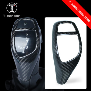 Genuino auto In Fibra di Carbonio pomello del cambio della copertura per <span class=keywords><strong>BMW</strong></span> <span class=keywords><strong>X5</strong></span> - Product Image 2