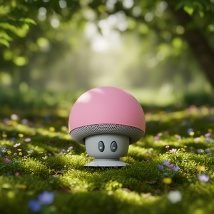 Enceinte Bluetooth Myrva Mushroom V5.0 avec batterie rechargeable, enceinte portable d'intérieur en plastique, audio large bande - Product Image 2