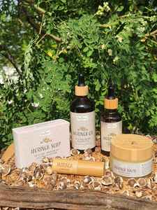 Crema Corporal Orgánica de Aceite de Semilla de Moringa Oleifera y Vitamina E, Revitalizante de la Piel Antiarrugas, Antienvejecimiento, para Uso Nocturno y Diurno - Product Image 5