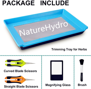 Thu hoạch phấn hoa TRIM khay nhựa sifter kief cắt tỉa bin cho canna Chồi thu - Product Image 2