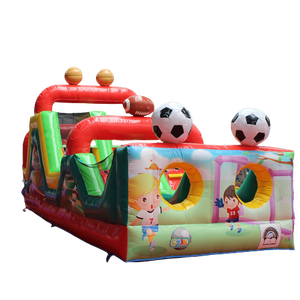 子供と大人のための大きなインフレータブル障害物コース子供と大人のためのウォータースライド - Product Image 1