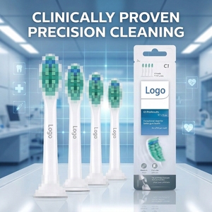 Têtes de brosse biodégradables pour brosse à dents électrique <span class=keywords><strong>B</strong></span>, série <span class=keywords><strong>Io</strong></span> 9, vente chaude en usine, tête de remplacement - Product Image 1