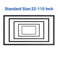 Écran tactile IR intelligent modulaire industriel USB interactif de 110 pouces, capteur IR intelligent, écran tactile infrarouge multi-touch 4:3