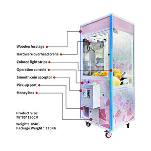 Machine à griffes d'arcade à monnayeur, modèle Lucky Cat Toy Story, pour peluches, divertissement d'arcade, en promotion - Product Image 2