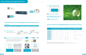 Système de climatisation central VRF multi-zones de type split 3, 4, 5 tonnes, unité de climatisation centrale 24000, 36000, 48000 Btu - Product Image 4