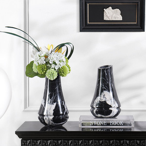 Vaso da Pavimento in Marmo di Alta Qualità Stile Art Deco Moderno 100% Naturale Colore Personalizzato per Decorazione - Product Image 4