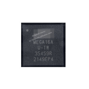 Chip SY <span class=keywords><strong>atmega16a</strong></span> cánh tay mới ban đầu 16KB vi điều khiển <span class=keywords><strong>MCU</strong></span> 32bit Flash IC chip <span class=keywords><strong>ATMEGA16A</strong></span>-MUR - Product Image 1