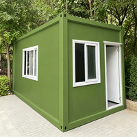 Conteneur en acier de 20 pieds, respirant, épaissi, détachable, préfabriqué, pour maison moderne, salon, chambre, bureau à domicile, ou logement annexe