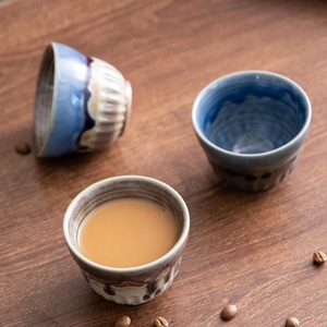 120ML Kung Fu Retro Master <b>Cup</b> Tea <b>Cup</b> Handmade Japanese Style Single <b>Ceramic</b> <b>Cup</b> and Saucer Vintage Design Home Drinkware - Product Image 4