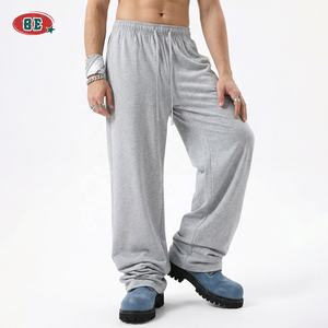 Pantalon de survêtement ample et droit pour <span class=keywords><strong>homme</strong></span>, de haute qualité, respirant, personnalisable avec logo, idéal pour le sport – Vente en gros - Product Image 1