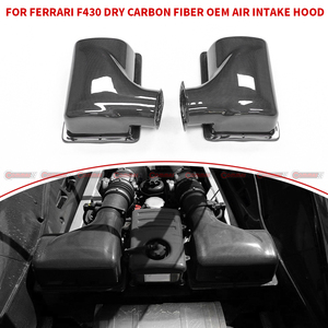Great Quality OEM Style Dry Carbon Fiber Car Auto Parts Interior Car <b>Engine</b> Intake <b>Hood</b> for Ferrari 430 - Product Image 1