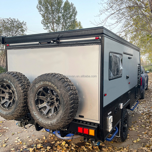 Remorque de camping <span class=keywords><strong>en</strong></span> panneau Composite, deux panneaux <span class=keywords><strong>en</strong></span> aluminium, véhicule tout-terrain, 4x4, <span class=keywords><strong>caravane</strong></span> à domicile, avec climatiseur - Product Image 4