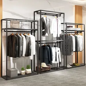 High End Pakaian Display Toko Desain Dekorasi Desain Retail Pakaian Toko Pas Interior