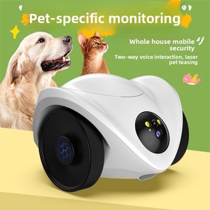 Robot Inteligente para Alimentación <span class=keywords><strong>de</strong></span> Mascotas, Cámara Móvil para Toda la Casa, Monitoreo Remoto Inalámbrico, Audio Bidireccional, Visión Nocturna - Product Image 2