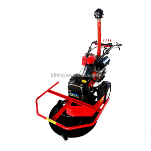 Cortadora de Césped Rotativa de Disco Autopropulsada Manual de Alta Eficiencia con Arranque Eléctrico 190, Cosechadora de Hierba de Centeno - Product Image 3