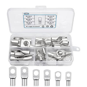 Conector de crimpado de cobre con terminal de anillo serie SC 255 4-35 mm estilo europeo, kit de 30 piezas - Product Image 3