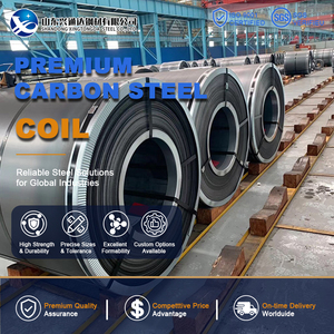 Leveling Q235 Cold Rolled Hot Rolled 5mm 2000mm Shearing EN 10025 Carbon Steel Coil for Pipe Manufacturing - Product Image 1