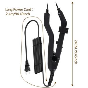 Lm JR-609 Outil de fusion de kératine professionnel, plaques chauffantes ultra-minces de précision, température réglable et constante pour extensions capillaires - Product Image 6