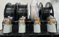 Module de remplacement de l'unité d'alimentation AMS Bambu Lab avec capteur Hall, système de motorisation à engrenages pour filaments, pièces d'alimentation automatique en filaments