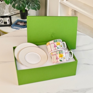 Flower Series Afternoon Tea Bone China Tea <b>Cup</b> Set <b>Reusable</b> Luxury Modern Home Office Wedding Gift - Product Image 1