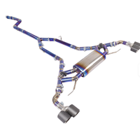 Tuyau d'échappement en titane sur mesure pour BMW E46 E92 F82 G20 G30 G82, silencieux d'échappement automobile en titane antirouille pour modification de voiture