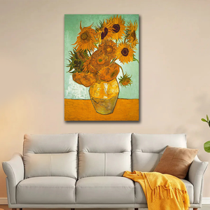 Usine directement ventes tournesol de <span class=keywords><strong>Van</strong></span> <span class=keywords><strong>Gogh</strong></span> imprimé toile <span class=keywords><strong>peinture</strong></span> pour la décoration intérieure - Product Image 4