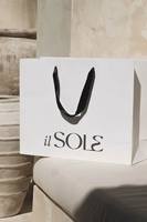 Personnalisez votre propre logo, sacs de luxe écologiques, réutilisables, recyclables, en papier artistique, carton blanc, artisanat, shopping, cadeaux, vêtements, chaussures