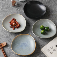 Mini-bols en céramique pour sauces (ketchup, moutarde, mayonnaise, wasabi) – Assiettes à sauce pour sushis, raviolis et snacks