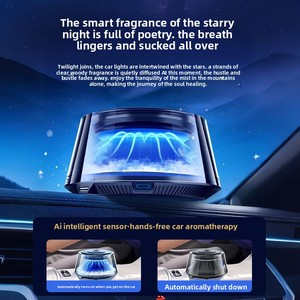 Articles décoratifs d'aromathérapie haut de gamme pour voiture, parfum léger longue durée, vaporisateur automatique d'eau, cadeaux pour l'intérieur de la voiture en plastique - Product Image 5