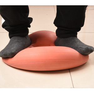 Rubber Air <b>Cushion</b> Red Green Oval Comfortable <b>Inflatable</b> <b>Seat</b> Pad For Wheelchair Elderly Care - Product Image 5