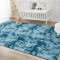 Usine de gros personnalisé doux moelleux tapis salon Shaggy tapis de sol de luxe tapis doux antidérapant zone tapis tapis