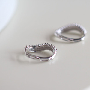 Pendientes de Aro con Hebilla para Mujer, Clásicos, de Plata de Ley, Ligeros, Casuales/Deportivos, Únicos, de Alta Gama, Dorados, 2024 - Product Image 4