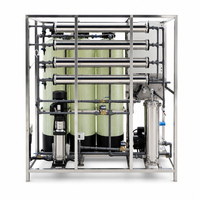 Système de purification d'eau par osmose inverse 1000 LPH, machine à eau potable 1 TPH, système de traitement de l'eau par osmose inverse pour élevage avicole