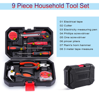 Kit de herramientas manuales para mecánico de taller, herramientas de trinquete y enchufe para garaje de vehículos, juego de destornilladores de trinquete mecánicos con enchufe negro