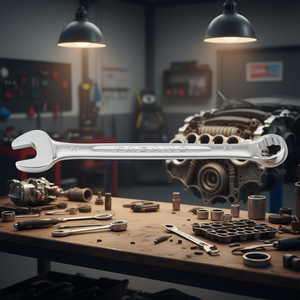 Llave Combinada Fasano de 17 mm, Herramienta Métrica para Reparación Automotriz - Product Image 3