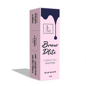 BROWDLITE Crème Gel Poudre Teintante Sourcils et Cils Semi-Permanente Double Embout Haute Qualité Imperméable Sans Ammoniaque Formule Minérale - Product Image 1