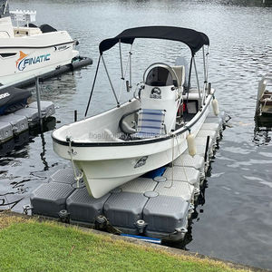 Ladrillos Flotantes Modulares de HDPE con Bisagras para Muelle de Barcos 500*500*400mm - Product Image 1