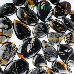 Listo para enviar: Cabujones de jaspe Picasso 100% auténticos, piedras preciosas naturales para la fabricación de joyas, cristales de jaspe sueltos al por mayor. - Product Image 3