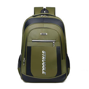 Men's Fashion Laptop <b>Backpack</b> <b>Waterproof</b> Oxford Material Custom Logo USB Zipper Polyester for School Students - Product Image 2