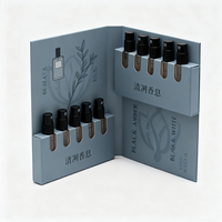Servicios de Marca OEM/ODM, Caja de Embalaje para Set de Perfumes de 2 ml con Certificación FSC, Caja de Regalo Colección Discovery, Paquete de 10 Frascos Pequeños