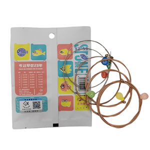 Set di Corde per Chitarra Acustica Folk Stonefish, Set Completo da 6 Pezzi, Acciaio Rivestito in Bronzo Fosforoso Antiruggine, Nuovo Strumento in Legno - Product Image 3