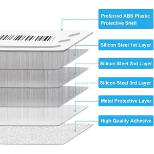 Eas Rigid Custom Shop Labels Am Soft Label Eas 58khz Anti-counterfeit Barcode Alarm Labels