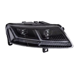Accessori Auto: Fari Anteriori con Indicatori di Direzione per Audi <span class=keywords><strong>A6</strong></span> 05-12, Gruppo Ottico Modificato Nuovo Design, Fari Abbaglianti e Anabbaglianti, Vendita Calda - Product Image 5