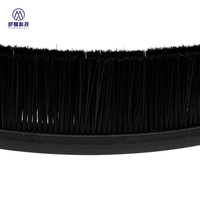 Bande de brosse industrielle en polypropylène à poils en caoutchouc de type H, diamètre 20 mm, garantie 3 ans, pour camion de scellement anti-éclaboussures