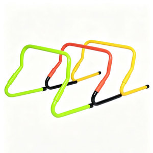 Ostacolo Regolabile in Altezza SUCTA in ABS 15cm/30cm Pieghevole per Allenamento Calcio/Football Ostacolo Portatile per <span class=keywords><strong>Salto</strong></span> di Velocità per Adolescenti - Product Image 1