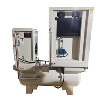 Compresseur d'air à vis sans huile tout-en-un à entraînement par courroie industrielle 3,7 KW L05T-Y37-8LR avec sécheur d'air congelé et réservoir d'air
